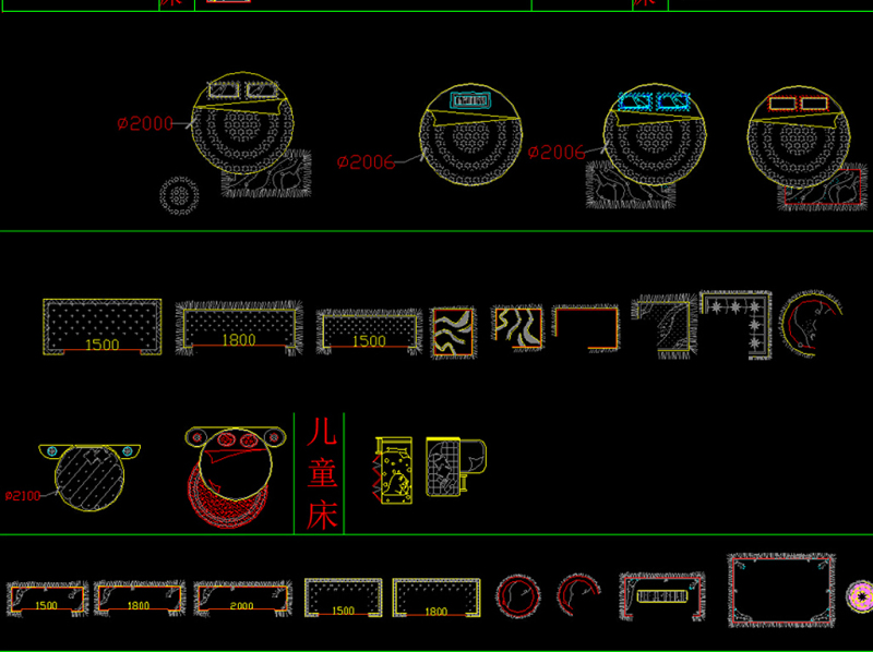 2016收集多种风格CAD图库