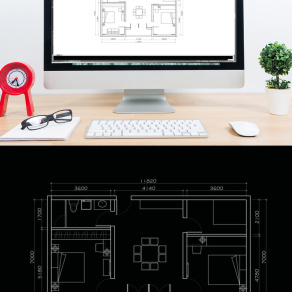 CAD居室室内户型平面布局方案