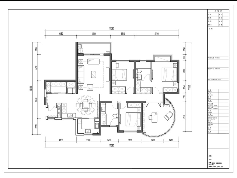 CAD<a href=https://www.yitu.cn/su/7829.html target=_blank class=infotextkey>酒店</a>标准层<a href=https://www.yitu.cn/su/7392.html target=_blank class=infotextkey>平面</a>布局