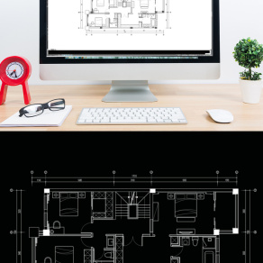 CAD别墅户型平面方案