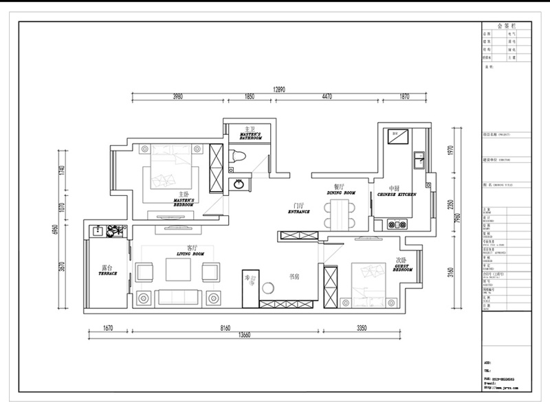 三室两厅CAD<a href=https://www.yitu.cn/su/7212.html target=_blank class=infotextkey>户型</a>图方案定制