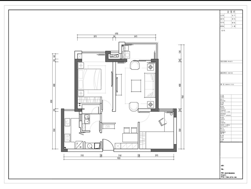 多层两室一厅<a href=https://www.yitu.cn/su/7212.html target=_blank class=infotextkey>户型</a>CAD<a href=https://www.yitu.cn/su/7392.html target=_blank class=infotextkey>平面</a>