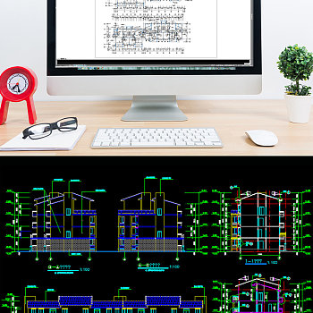 某小区住宅楼建筑CAD施工图