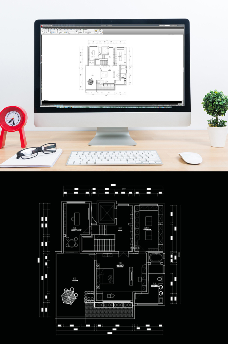 别墅CAD<a href=https://www.yitu.cn/su/7392.html target=_blank class=infotextkey>平面</a><a href=https://www.yitu.cn/su/7212.html target=_blank class=infotextkey>户型</a>定制