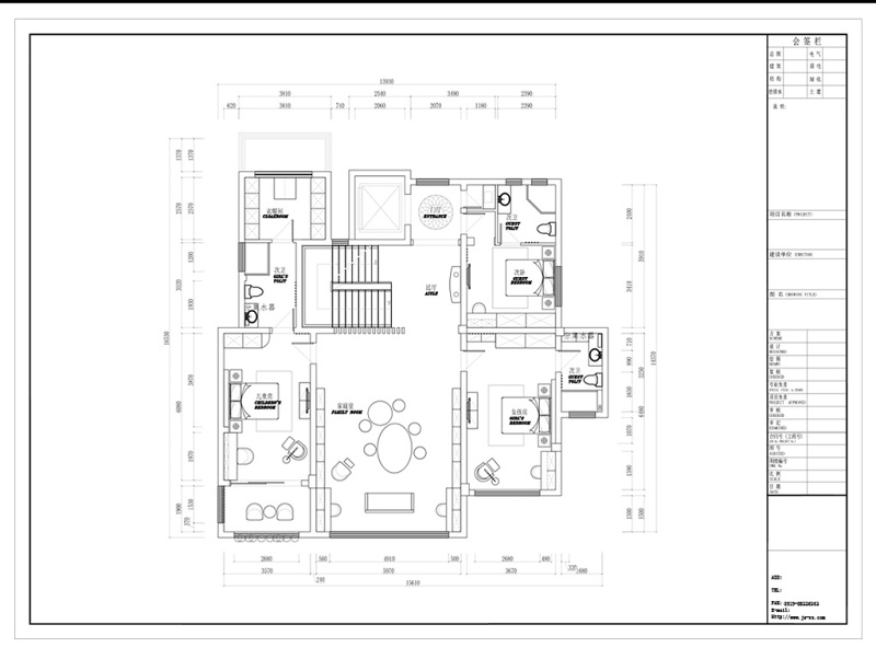 别墅CAD<a href=https://www.yitu.cn/su/7392.html target=_blank class=infotextkey>平面</a><a href=https://www.yitu.cn/su/7212.html target=_blank class=infotextkey>户型</a>定制方案