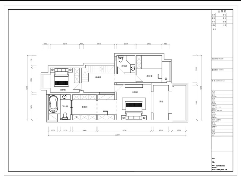 双层三室两厅CAD<a href=https://www.yitu.cn/su/7212.html target=_blank class=infotextkey>户型</a><a href=https://www.yitu.cn/su/7392.html target=_blank class=infotextkey>平面</a>方案