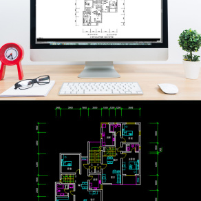 CAD住宅建筑平面图