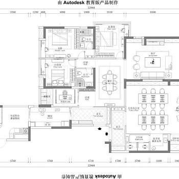 室内设计家装cad设计图纸