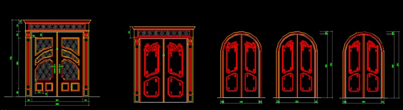 店面门款cad套装<a href=https://www.yitu.cn/su/7384.html target=_blank class=infotextkey>门<a href=https://www.yitu.cn/su/7937.html target=_blank class=infotextkey>图纸</a></a>