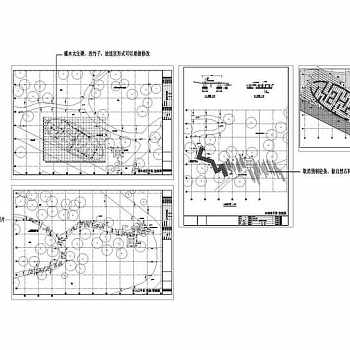 东莞山顶公园园林设计CAD图纸