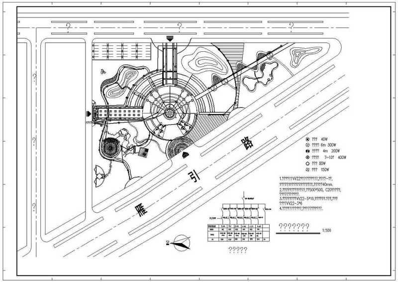 CAD深圳兰溪谷<a href=https://www.yitu.cn/su/6806.html target=_blank class=infotextkey>公园</a><a href=https://www.yitu.cn/sketchup/jingguandeng/index.html target=_blank class=infotextkey>景观灯</a>光<a href=https://www.yitu.cn/su/7392.html target=_blank class=infotextkey>平面</a>布置图