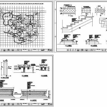儿童公园景观改造设计景施CAD图纸
