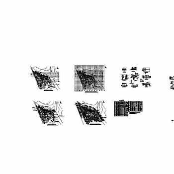 公园景观平立面、大样图CAD图纸