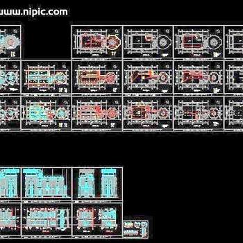 酒吧CAD改造施工图