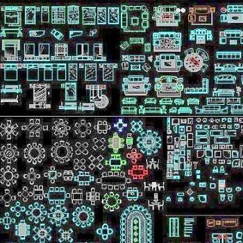 常用家具CAD图库