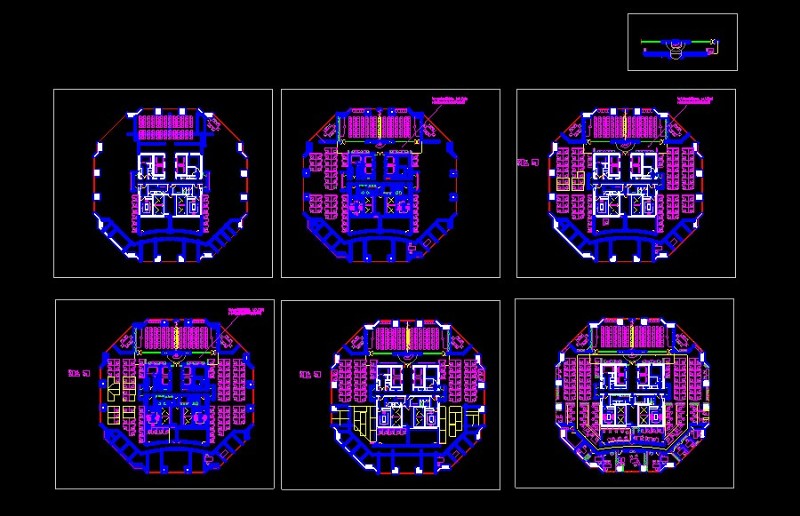 超大<a href=https://www.yitu.cn/sketchup/bangongshi/index.html target=_blank class=infotextkey>办公室</a>CAD<a href=https://www.yitu.cn/su/7392.html target=_blank class=infotextkey>平面</a>图