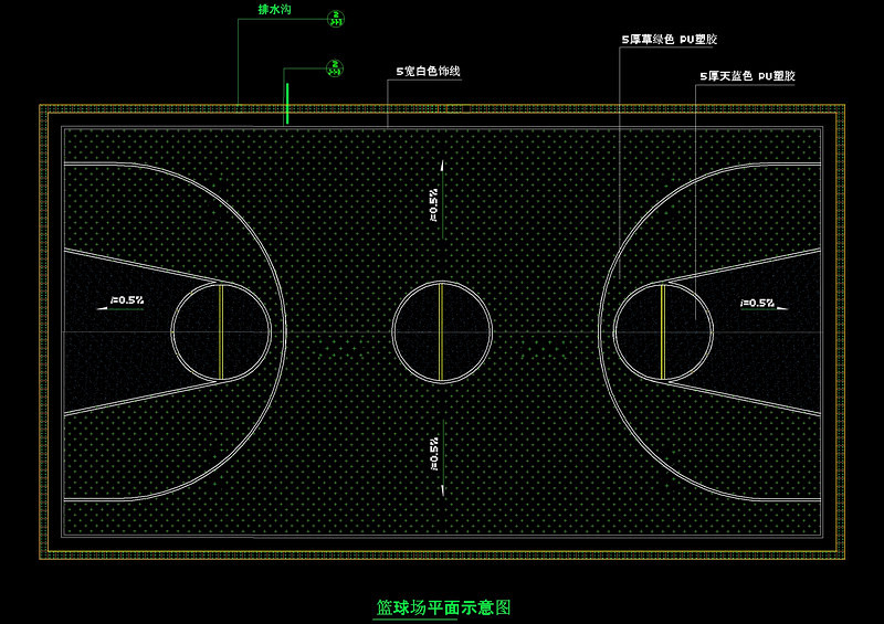 篮<a href=https://www.yitu.cn/su/7816.html target=_blank class=infotextkey>球场</a><a href=https://www.yitu.cn/su/7392.html target=_blank class=infotextkey>平面</a>cad<a href=https://www.yitu.cn/su/7937.html target=_blank class=infotextkey>图纸</a>