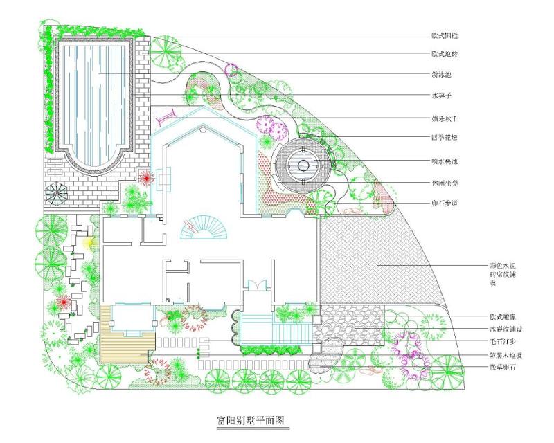 别墅<a href=https://www.yitu.cn/sketchup/tingyuanjingguan/index.html target=_blank class=infotextkey><a href=https://www.yitu.cn/su/7493.html target=_blank class=infotextkey><a href=https://www.yitu.cn/su/7589.html target=_blank class=infotextkey>庭院</a>景观</a></a><a href=https://www.yitu.cn/su/7590.html target=_blank class=infotextkey>设计</a>CAD