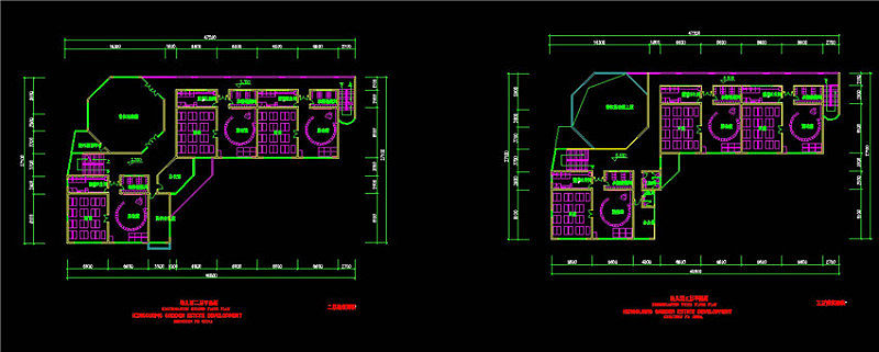 幼儿园cad平面图CAD图纸