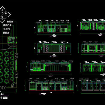宴会厅CAD图纸