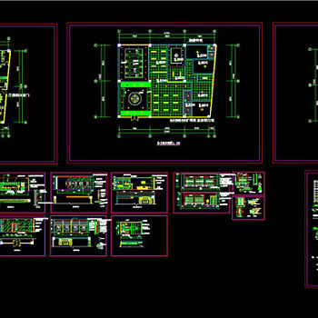 办公室装修装饰图纸CAD图纸