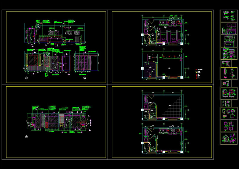 <a href=https://www.yitu.cn/sketchup/jiudiankefang/index.html target=_blank class=infotextkey><a href=https://www.yitu.cn/su/7829.html target=_blank class=infotextkey>酒店</a>客房</a>样板间CAD装修图