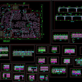 某酒吧cad装修图