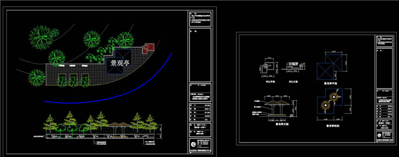 景观<a href=https://www.yitu.cn/su/7053.html target=_blank class=infotextkey>亭</a>CAD景观<a href=https://www.yitu.cn/su/7937.html target=_blank class=infotextkey>图纸</a>