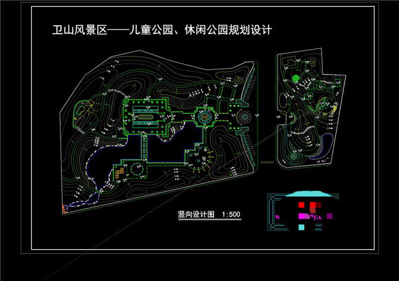 <a href=https://www.yitu.cn/su/6806.html target=_blank class=infotextkey>公园</a>竖向<a href=https://www.yitu.cn/su/7590.html target=_blank class=infotextkey>设计</a>CAD景观<a href=https://www.yitu.cn/su/7937.html target=_blank class=infotextkey>图纸</a>