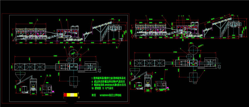 稳定土拌和站CAD机械<a href=https://www.yitu.cn/su/7937.html target=_blank class=infotextkey>图纸</a>