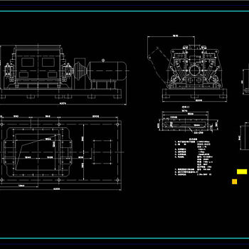 锤式破碎机图纸CAD机械图纸