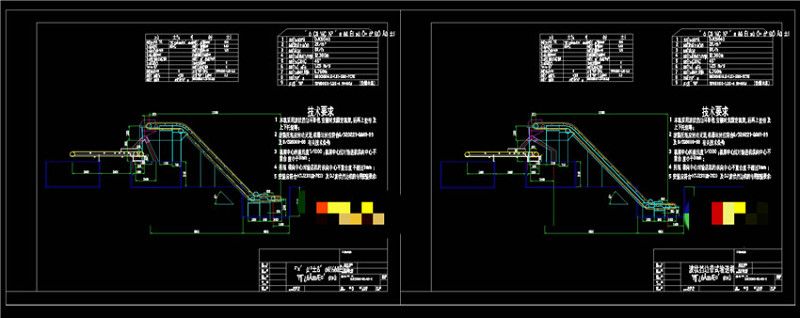 波状挡边输送机CAD机械<a href=https://www.yitu.cn/su/7937.html target=_blank class=infotextkey>图纸</a>