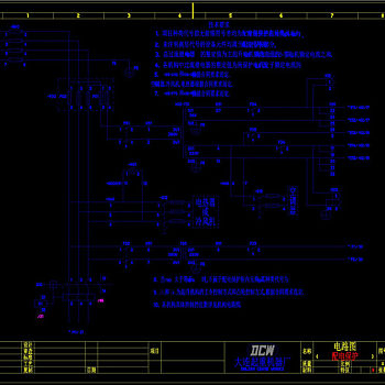 电气图稿设计CAD机械图纸