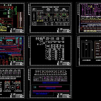 电气图CAD机械图纸