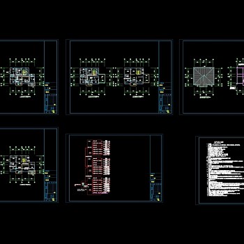 农居房电气CAD图纸