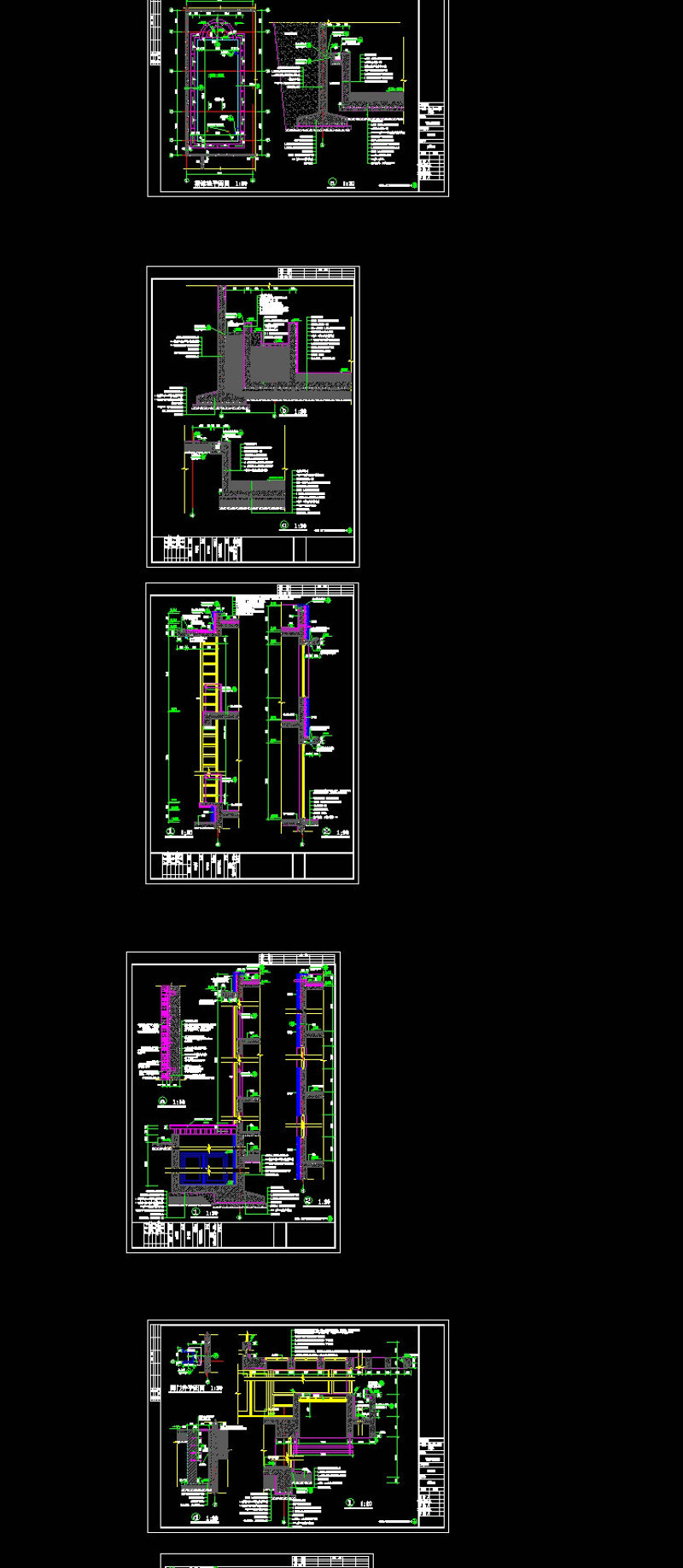 墙身大样CAD<a href=https://www.yitu.cn/su/7937.html target=_blank class=infotextkey>图纸</a>