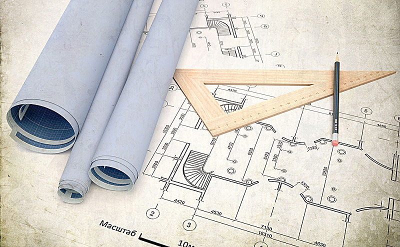 工程建筑CAD<a href=https://www.yitu.cn/su/7937.html target=_blank class=infotextkey>图纸</a>和尺子