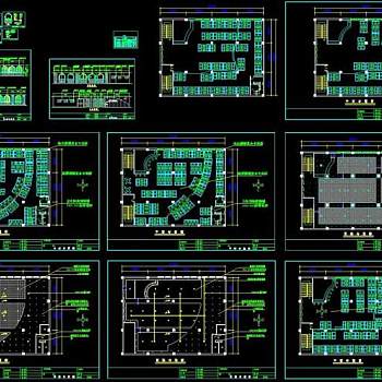 网吧CAD施工图