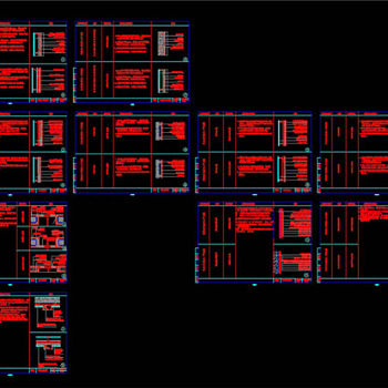 节点详图墙面四CAD图纸