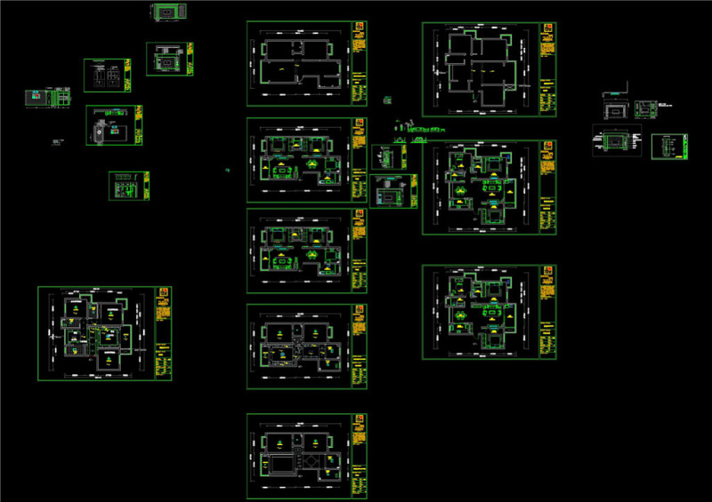 家装126平方CAD<a href=https://www.yitu.cn/su/7937.html target=_blank class=infotextkey>图纸</a>