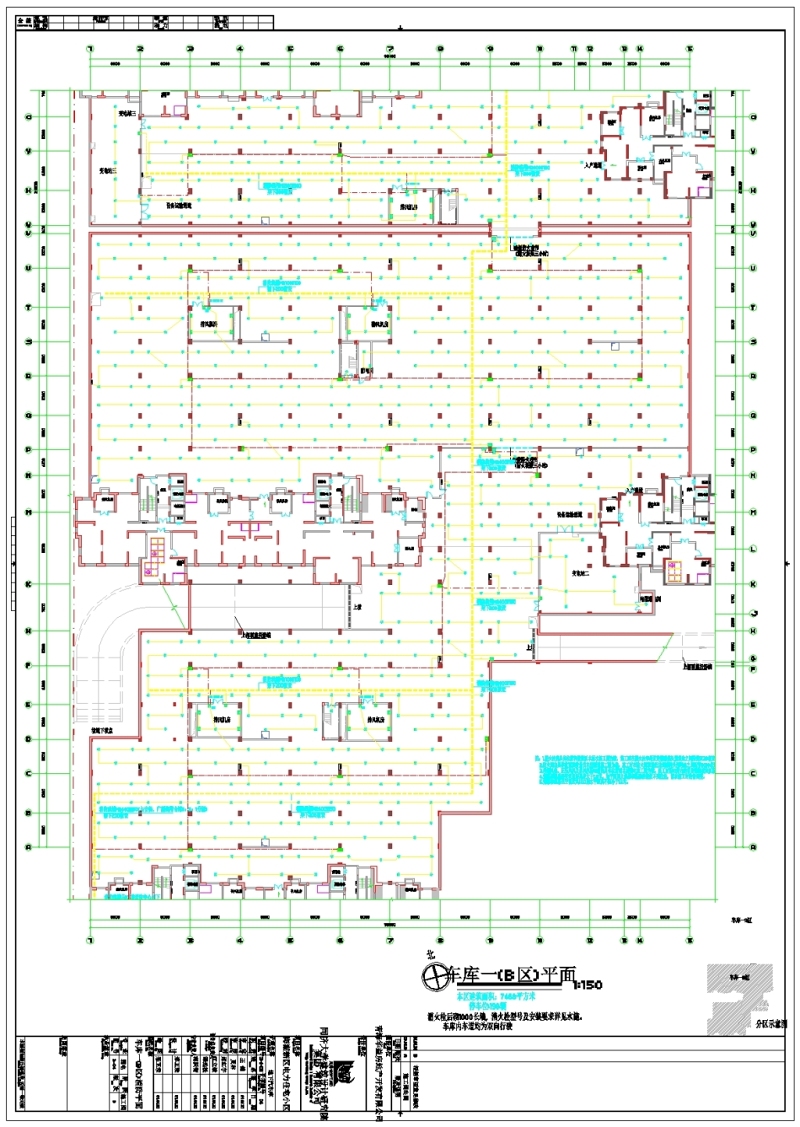 <a href=https://www.yitu.cn/su/7872.html target=_blank class=infotextkey>地</a>下车库一消防CAD<a href=https://www.yitu.cn/su/7937.html target=_blank class=infotextkey>图纸</a>