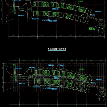 停车场建筑设计CAD图纸