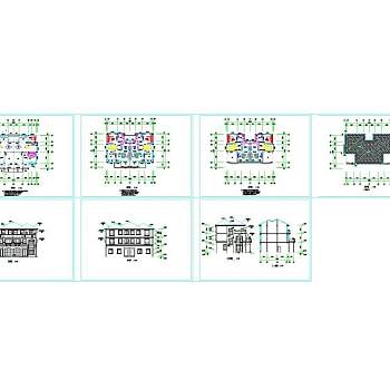 联排别墅CAD