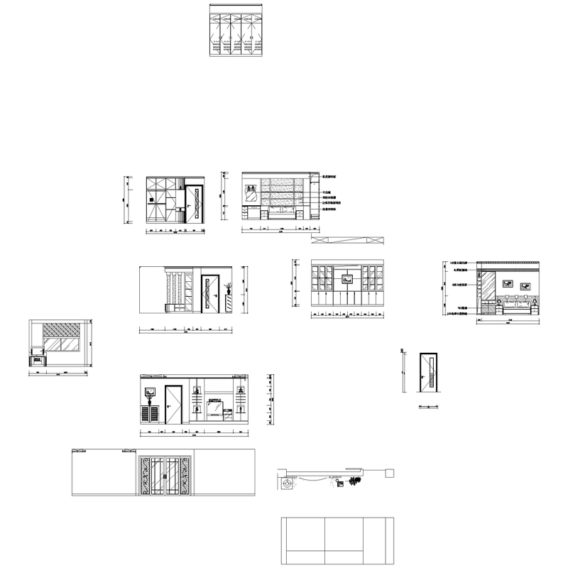 立面CAD<a href=https://www.yitu.cn/su/7937.html target=_blank class=infotextkey>图纸</a>