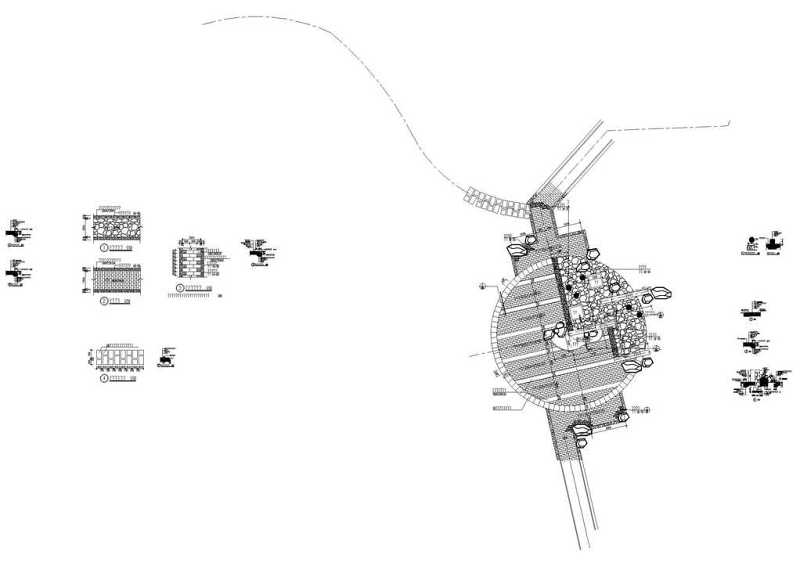 矮墙广场CAD<a href=https://www.yitu.cn/su/7937.html target=_blank class=infotextkey>图纸</a>