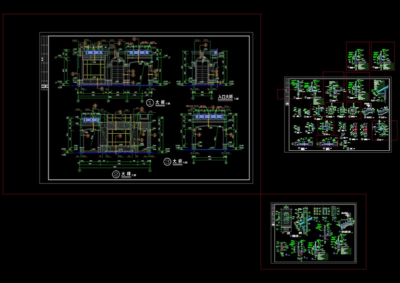 节点大样cad<a href=https://www.yitu.cn/su/7937.html target=_blank class=infotextkey>图纸</a>