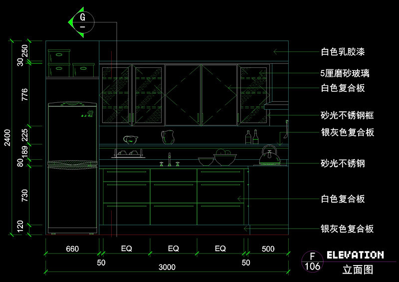 室内<a href=https://www.yitu.cn/sketchup/chufang/index.html target=_blank class=infotextkey><a href=https://www.yitu.cn/su/8620.html target=_blank class=infotextkey>厨房</a></a>剖面cad图块