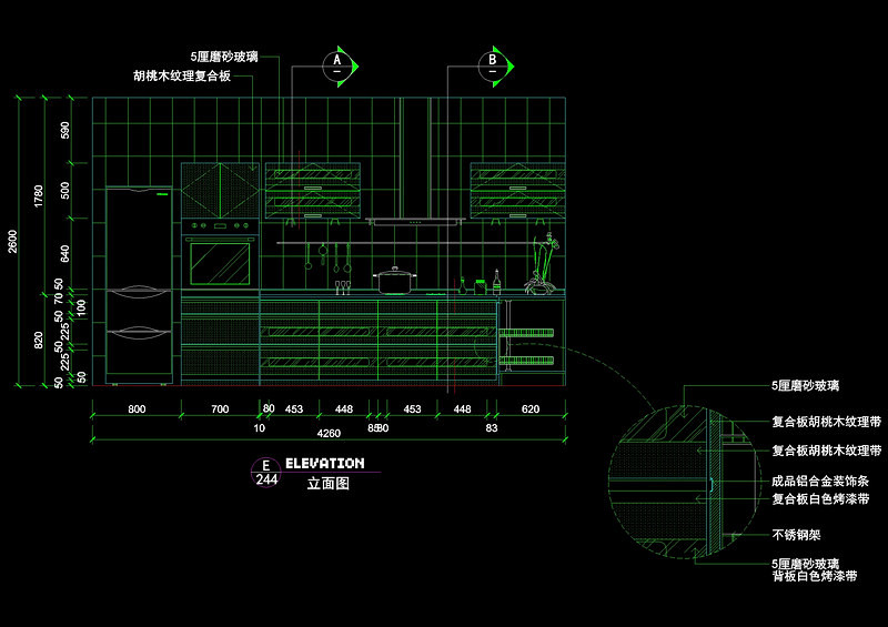 <a href=https://www.yitu.cn/sketchup/chufang/index.html target=_blank class=infotextkey><a href=https://www.yitu.cn/su/8620.html target=_blank class=infotextkey>厨房</a></a>立面图块cad图块