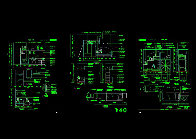 <a href=https://www.yitu.cn/sketchup/ertong/index.html target=_blank class=infotextkey>儿童</a>床<a href=https://www.yitu.cn/su/7590.html target=_blank class=infotextkey>设计</a>图cad图块