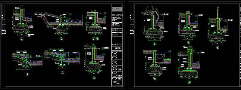 驳岸cad<a href=https://www.yitu.cn/su/7937.html target=_blank class=infotextkey>图纸</a>